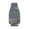 Water Lilies by Claude Monet Zipper Bottle Cooler - FRONT (flat)