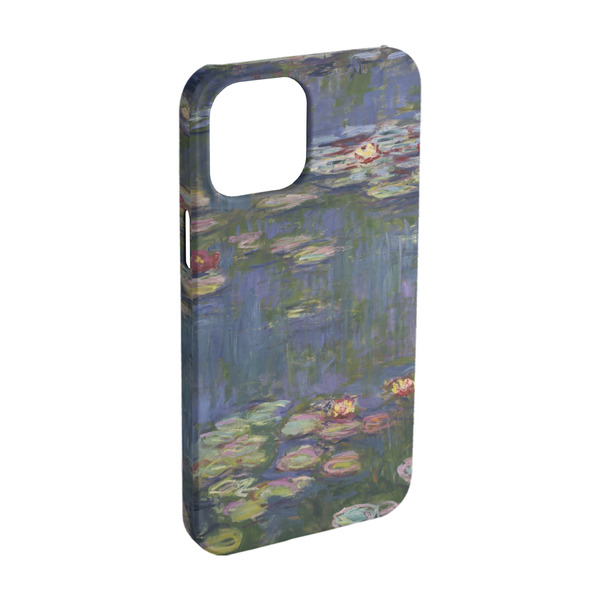 Custom Water Lilies by Claude Monet iPhone Case - Plastic - iPhone 15