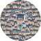 Graduating Students 1" Multipurpose Round Labels - Single Sticker