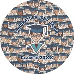 Graduating Students Multipurpose Round Labels - 2" (Personalized)