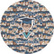 Graduating Students 2" Multipurpose Round Labels - Single Sticker