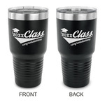 Graduating Students 30 oz Stainless Steel Tumbler - Black - Double Sided (Personalized)