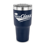 Graduating Students 30 oz Stainless Steel Tumbler - Navy - Single Sided (Personalized)