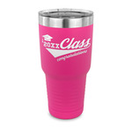 Graduating Students 30 oz Stainless Steel Tumbler - Pink - Single Sided (Personalized)