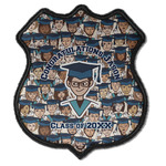 Graduating Students Iron On Shield Patch C w/ Name or Text