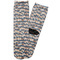 Graduating Students Adult Crew Socks - Single Pair - Front and Back