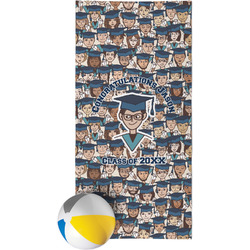 Graduating Students Beach Towel (Personalized)