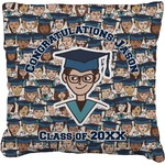 Graduating Students Faux-Linen Throw Pillow 20" (Personalized)