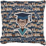 Graduating Students Faux-Linen Throw Pillow (Personalized)