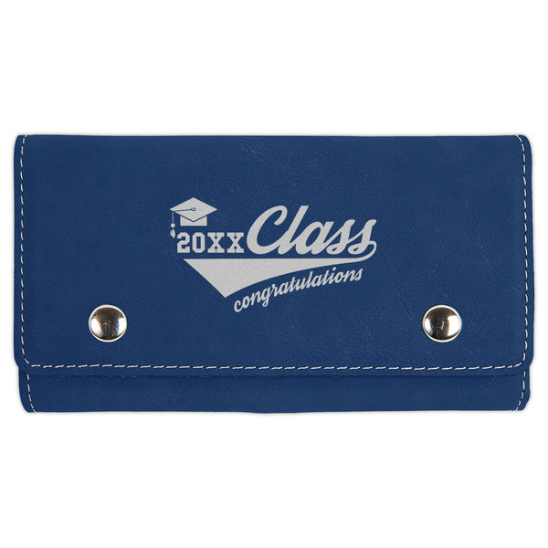 Custom Graduating Students Cards & Dice Set - Navy Blue (Personalized)