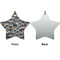 Graduating Students Ceramic Flat Ornament - Star Front & Back (APPROVAL)