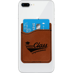 Graduating Students Leatherette Phone Wallet (Personalized)