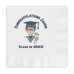 Graduating Students Embossed Decorative Napkins (Personalized)