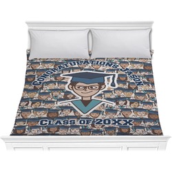 Graduating Students Comforter - King (Personalized)