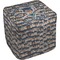 Graduating Students Cube Pouf Ottoman (Top)