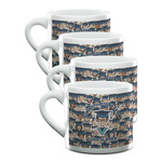 Graduating Students Double Shot Espresso Cups - Set of 4 (Personalized)