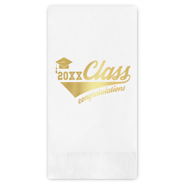 Custom Graduating Students Guest Napkins - Foil Stamped (Personalized)