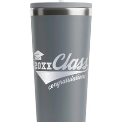 Graduating Students RTIC Everyday Tumbler with Straw - 28oz - Grey - Double-Sided (Personalized)