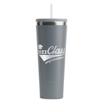 Graduating Students RTIC Everyday Tumbler with Straw - 28oz - Grey - Double-Sided (Personalized)