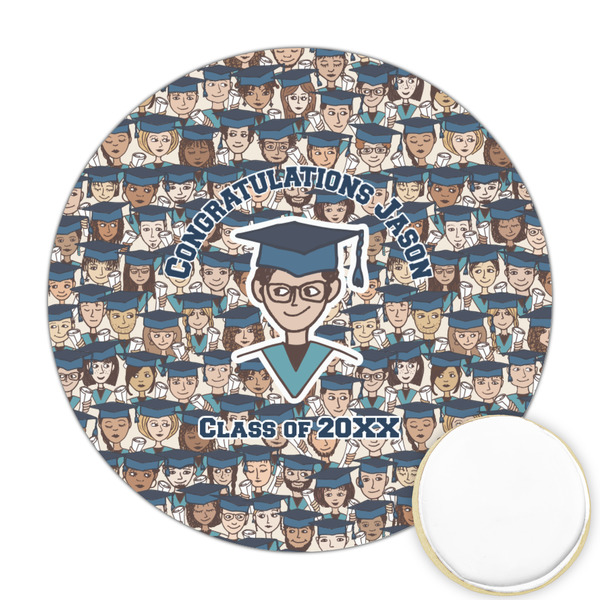 Custom Graduating Students Printed Cookie Topper - 2.5" (Personalized)