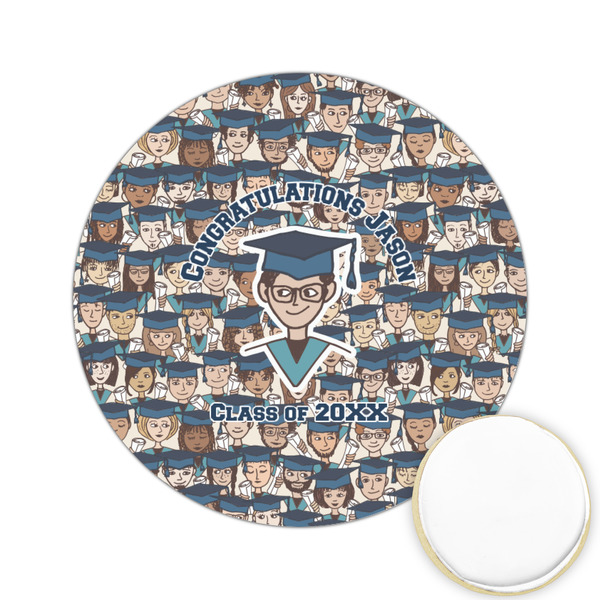 Custom Graduating Students Printed Cookie Topper - 2.15" (Personalized)