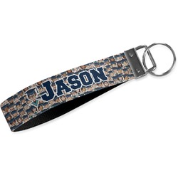 Graduating Students Webbing Keychain Fob - Large (Personalized)