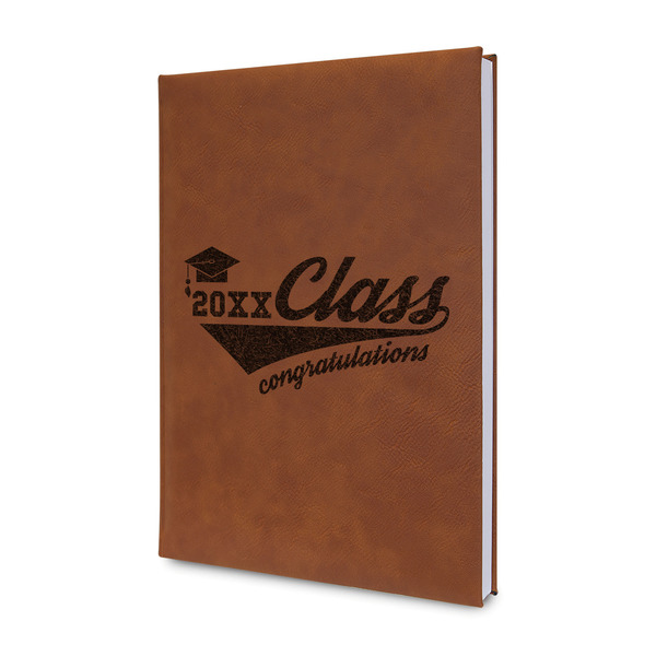 Custom Graduating Students Leather Sketchbook - Small - Double Sided (Personalized)