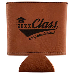 Graduating Students Leatherette Can Sleeve (Personalized)