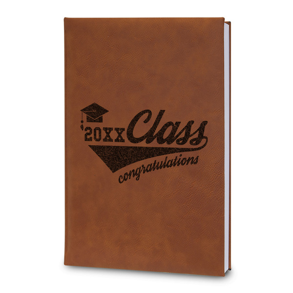 Custom Graduating Students Leatherette Journal - Large - Double Sided (Personalized)