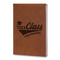 Graduating Students Leatherette Journals - Large - Double Sided - Angled View