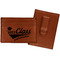 Graduating Students Leatherette Wallet with Money Clip (Personalized)