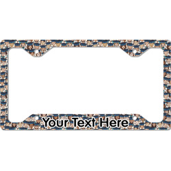 Graduating Students License Plate Frame - Style C (Personalized)