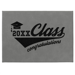 Graduating Students Medium Gift Box w/ Engraved Leather Lid (Personalized)