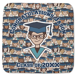 Graduating Students Memory Foam Bath Mat - 48"x48" (Personalized)