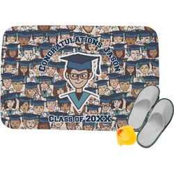 Graduating Students Memory Foam Bath Mat - 24"x17" (Personalized)