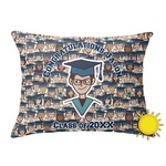 Graduating Students Outdoor Throw Pillow (Rectangular) (Personalized)