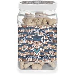 Graduating Students Dog Treat Jar (Personalized)