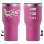 Graduating Students RTIC Tumbler - Magenta - Laser Engraved - Double-Sided (Personalized)