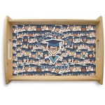 Graduating Students Natural Wooden Tray - Small (Personalized)