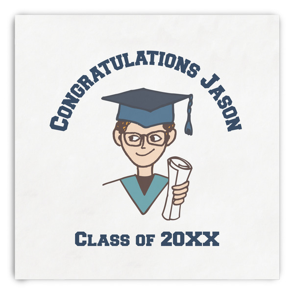 Custom Graduating Students Paper Dinner Napkins (Personalized)