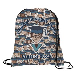 Graduating Students Drawstring Backpack - Large (Personalized)