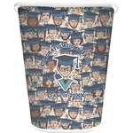 Graduating Students Waste Basket - Double Sided (White) (Personalized)