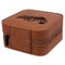 Graduating Students Travel Jewelry Boxes - Leatherette - Rawhide - View from Rear