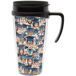 Graduating Students Acrylic Travel Mug with Handle (Personalized)