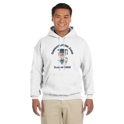 Custom Graduating Students Hoodie - White (Personalized