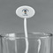 Graduating Students White Plastic 7" Stir Stick - Oval - Main