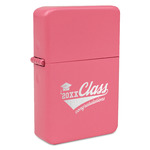 Graduating Students Windproof Lighter - Pink - Single Sided (Personalized)