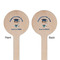 Graduating Students Wooden 6" Stir Stick - Round - Double Sided - Front & Back