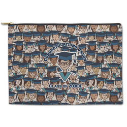 Graduating Students Zipper Pouch - Large - 12.5"x8.5" (Personalized)