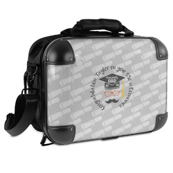 Hipster Graduate Hard Shell Briefcase (Personalized)